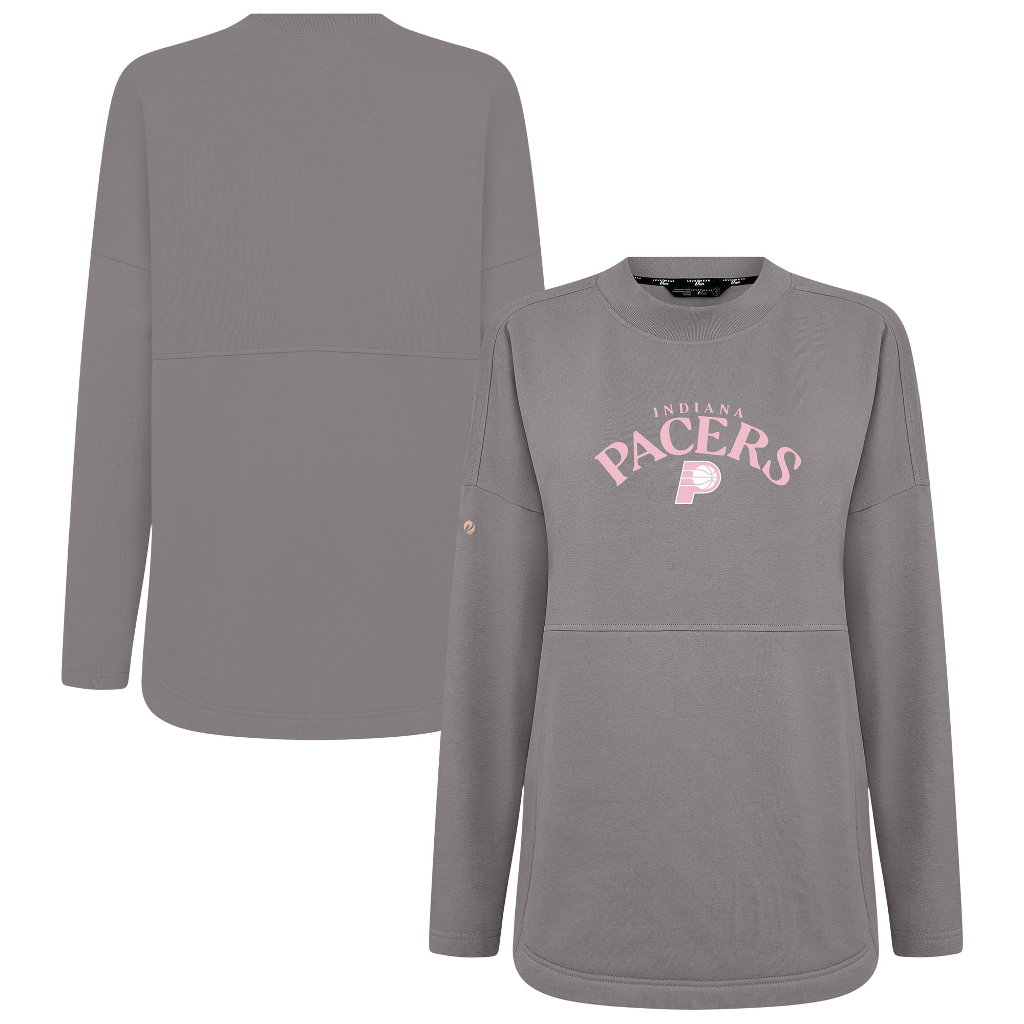 Sweat-shirt à enfiler arqué Beaudry pour la fête des mères Indiana Pacers femme, noir, Levelwear